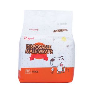 Disposable Male Dog Diaper Super High Absorbency Leakproof
