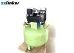 High Volume Portable Gas Powered Air Compressor White / Green Color 32 Liter