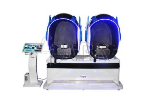 China Easy Operated New Product Cinema Equipment Games Video 2 Seats 9 D VR 9 d cinema virtual reality equipment factory