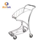 Cheaper Price Airport Shopping Trolley For Intermational Airport Store With