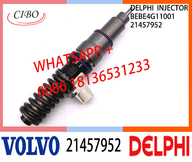 21457952 BEBE4G11001 Fuel engine Diesel Injector 21457952 BEBE4G11001 E3.4 for NISSAN MD11 US07