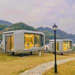Space Aluminum Tourist Homestay Space Capsule House Mobile Apple Barn Hotel