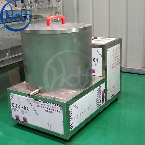 Centrifugal Oil Removing Automatic Fryer Machine Stable Working For Fried Food