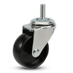 Hole Distance 29/29/36*15/45*25/55*28/55*28 PP Black Swivel Brake Caster