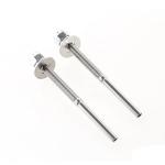 Polished 316 Stainless Steel Cable Railing Swage Threaded Stud Tension End