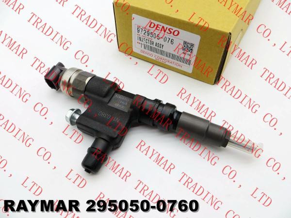 DENSO Genuine common rail injector 295050-0760 for HINO N04C 23670-E0250, 23670