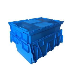 China Injection Molded Plastic Parts Tote Box Storage Containers For Moving factory