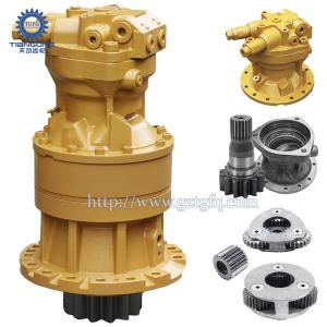 China E312D2GC Steel Polished Excavator Swing Gearbox With Motor Spare Part 421-9132/421-9133 factory