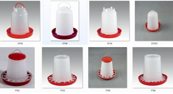 Plastic Hanging Chicks Poultry Feeders And Drinkers Water Dispenser For Chickens