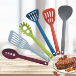 Creative Color Silicone Kitchen Utensil Sets Combination Nylon Scoop Nonstick 6