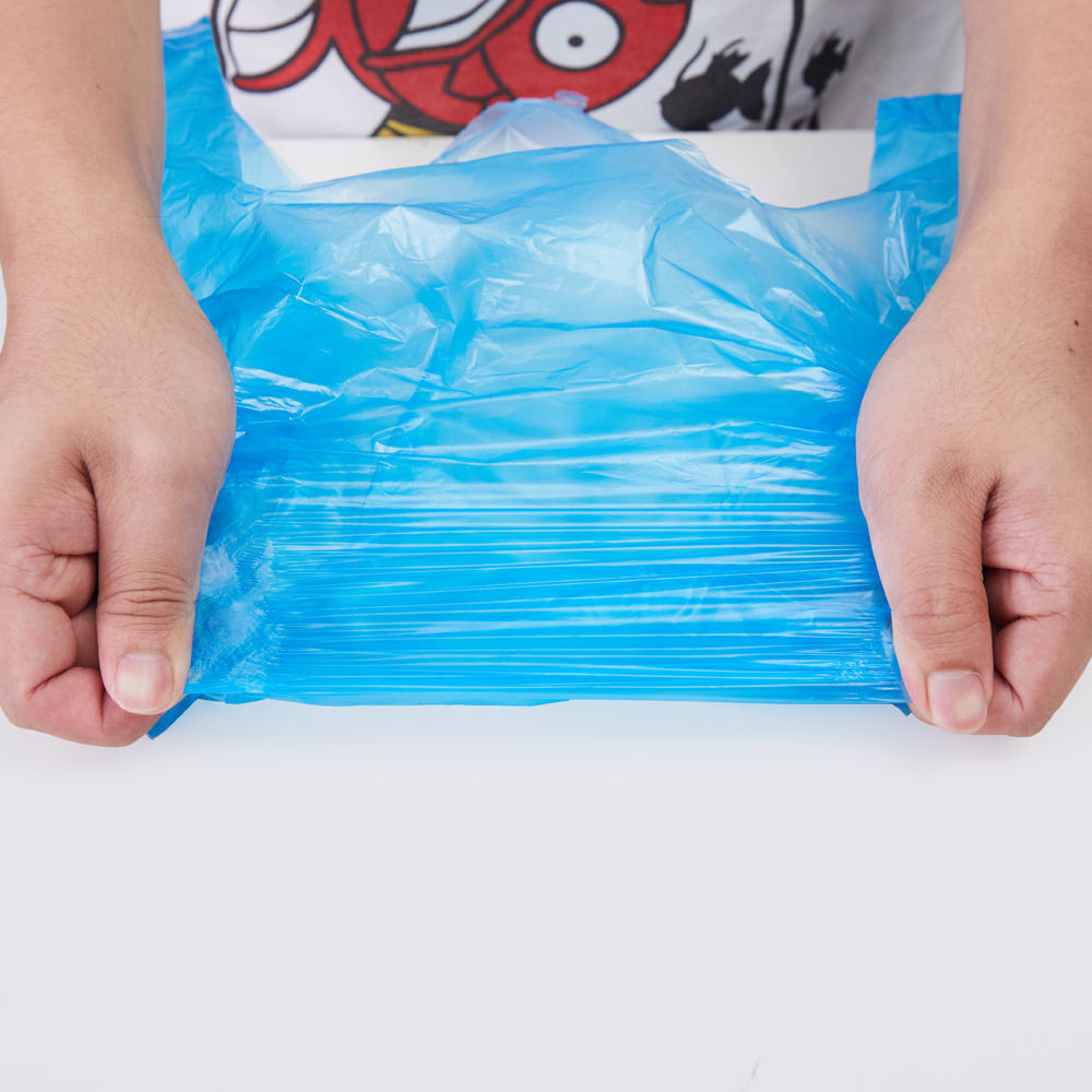 Eco Friendly Reusable Plastic Trash Bags Recyclable