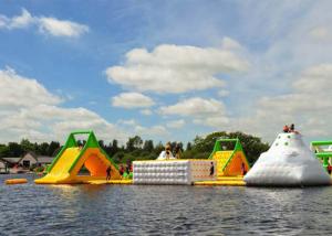China Waterproof Inflatable Water Park For Sea , Buy Floating Water Park Equipment factory