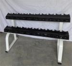 Commercial Gym Body Building Steel 3 Tier Commercial Dumbbell Rack for Gym Use
