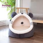 Warm Cloth Material 1kg Cat Bed House For Winter