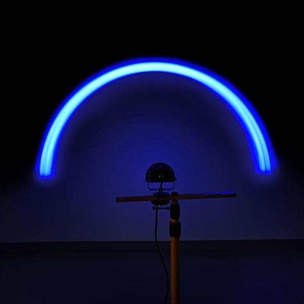 Waterproof LED Work Light 40W Forklift Tail Light Arc LED Warning Light