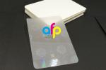 Customized Hologram Logo Brand Pet Holographic Pouch Laminating Film