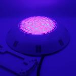 Plastic Wall Mounted Flat RGB Pool Lighting 36W 12V IP68 Waterproof