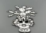 Iron On Custom 2D Silicone Heat Transfer Labels For Clothing