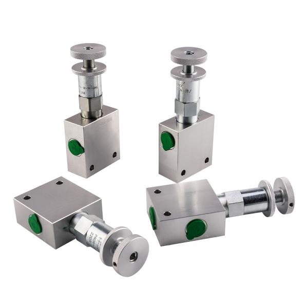 Manifold Hydraulic Valve Block Hydraulic Motor Cushion Valve For Rotary