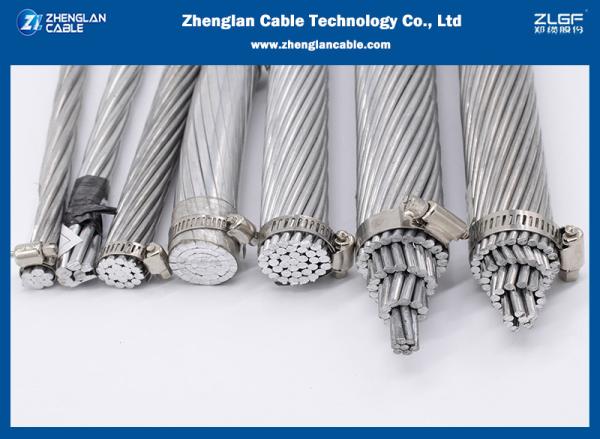 Bare ACSR Aluminium Conductor Steel Reinforced 18.7~1211mm2 ASTM B231 ISO 9001