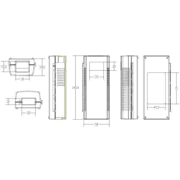 30W IEEE802.3at PoE Injector Reliable 48V Power for IP Cameras APs