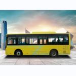 8m Battery Electric City Bus Pure Electric Bus 28 Seats For Public Transit