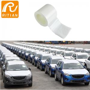 China White Glossy Auto Carpet Shipping Wrap Film Vehicle Temporary Paint Protection Film For Cars factory