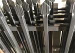 1500mm High X 2400mm Garrison Fencing Wide 2 rails 40X40X1.6 Upright 25X25X1.2