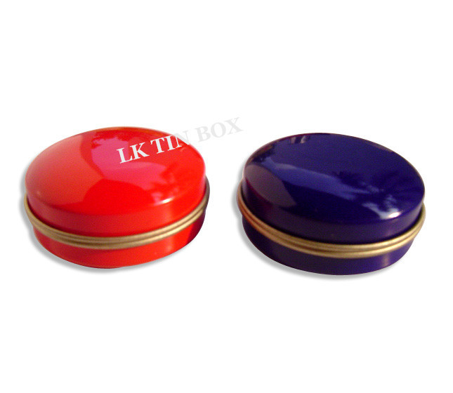 Lunch Storage Round Small Tin Boxes / Tin Box Pokemon For Lip Balm Packaging
