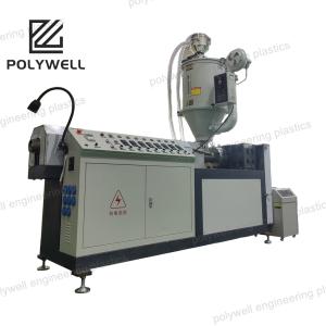 China Auto PA66 Polyamide Strips Thermal Barriers Nylon Extruder Machine factory