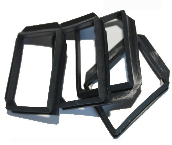 China Sealing Custom Silicone Gaskets Die Cutting Processed Adhesive Backings factory