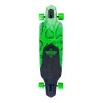 OEM Dusters California Skateboards Channel Snakeskin Neon Green Longboard