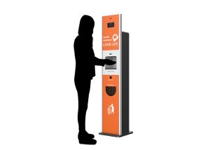 China Infrared Body Temperature Kiosk factory