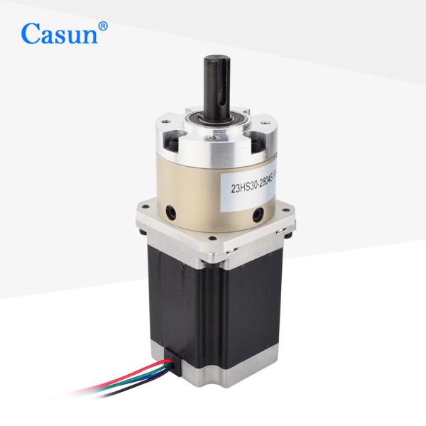 23HS30-2804S-PG47 2.8A NEMA 23 Planetary Stepper Motor With Gearbox For CNC