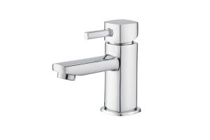 China Contemporary Brass Basin Mixer Taps Faucet With Single Handle T8182W factory