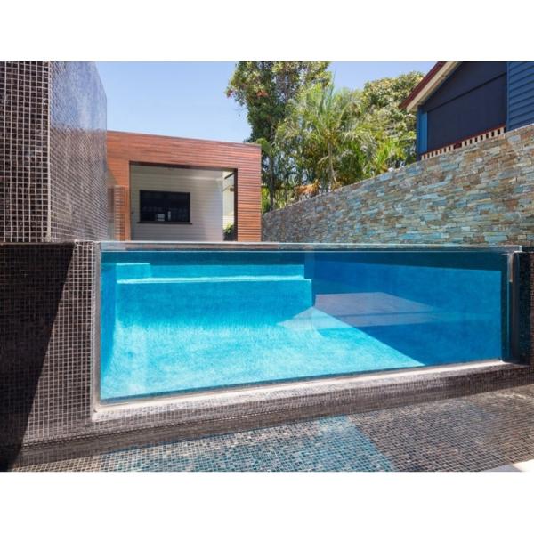 1.20g/cm3 Density and Excellent Weather Resistance AUPOOL Glass Piscines for