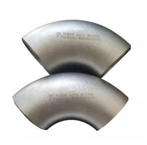 China Ss316 Pipe Fitting Elbows 90 Degree Sch10 Sch40 Seamless factory