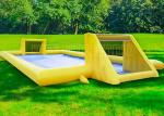 Football Field Outdoor Inflatable Sports Games 0.55mm PVC Waterproof Inflatable