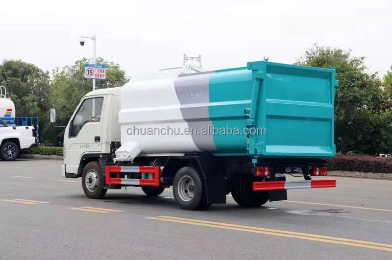 Pure Electric Self-Loading Self-Discharging Sanitation Truck A Custom's Requirement Solution for Energy Efficiency