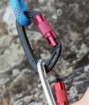 Rock Climbing Gear Lightweight and Durable Aluminium Hook for Outdoor Adventures