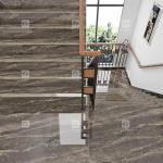 Stair Step Gold Wire Marble Floor Tile Non Slip Integrated Class Tile