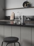 20mm 50cm Modern Modular Kitchen Cabinets With Oven Cabinet Plywood Door