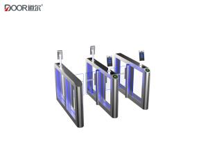 China High Level Security 304 Ss Speed Gate Turnstile Entry Systems Rs485 Communication factory