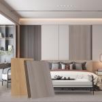 PUR Glue Bamboo Charcoal Wall Panel High Quality PVC Wall Panels Wall Interior