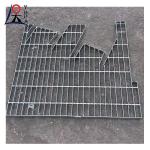 Twisted Cross Bar Hot Dip Galvanized Steel Grating ASTM A36 A1011 A569