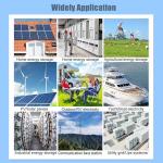 10kwh 51.2V Wall-Mounted Battery 200Ah Solar Storage Lithium Battery Nominal