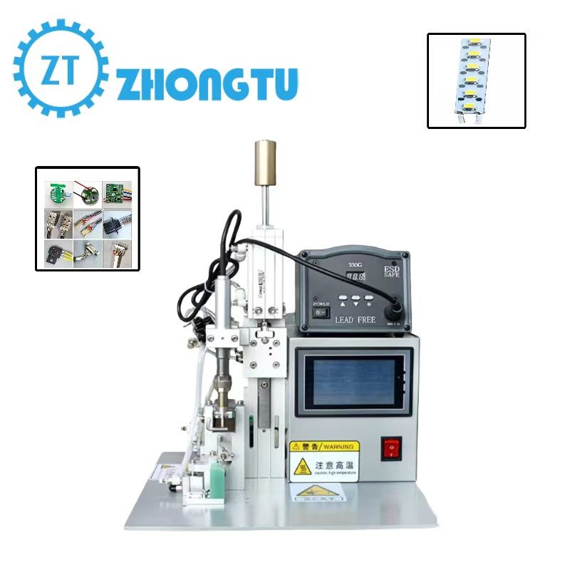 China Customizable Welding Made Easy with Semi-Automatic Soldering Machine and Replaceable Ultrasonic Tip factory