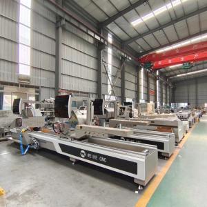 China Double Head Sawing Machine Diameter 500mm Mitre Saw Aluminum factory