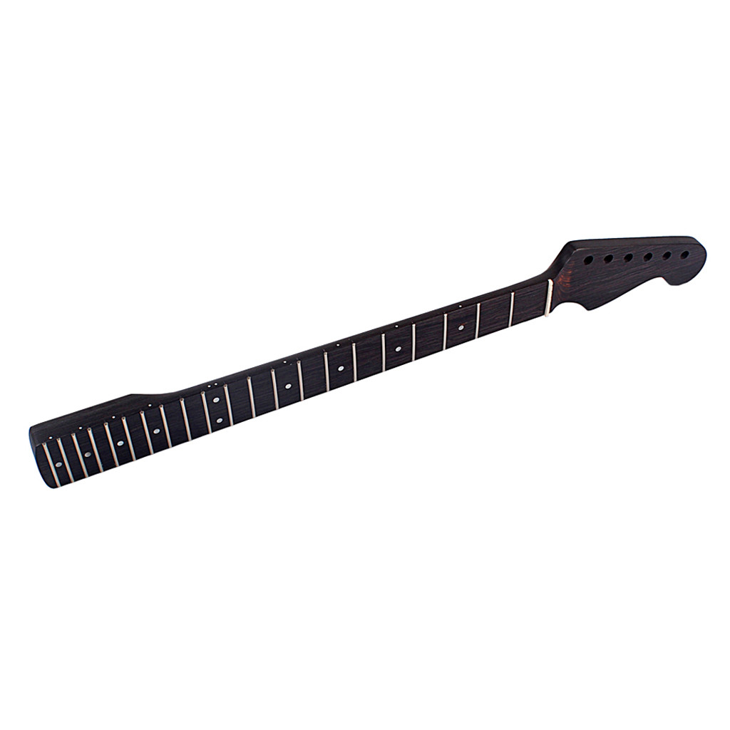 Electric Guitar Neck 21 Fret For ST Guitar Technology Wood Fingerboard Whole Right Hand Black