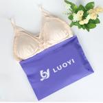 Biodegradable CPE Zipper Bag Recyclable Clothing Packaging Bags With Logo